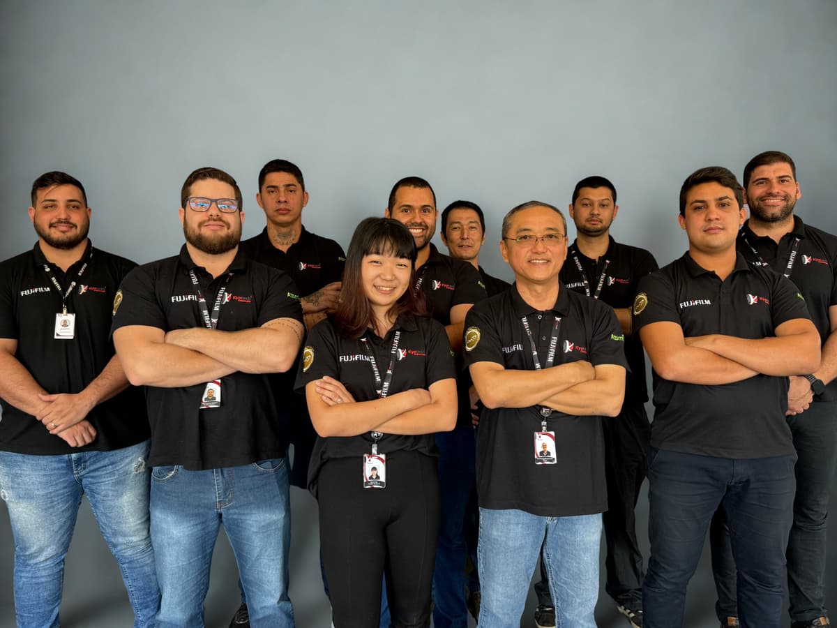 Equipe técnica e comercial Kyotech